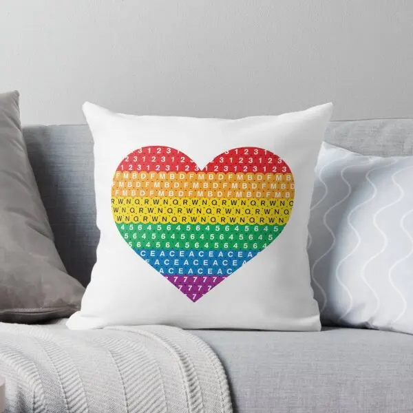 

Pride Mta Heart Printing Throw Pillow Cover Hotel Fashion Fashion Comfort Wedding Home Decor Pillows not include One Side