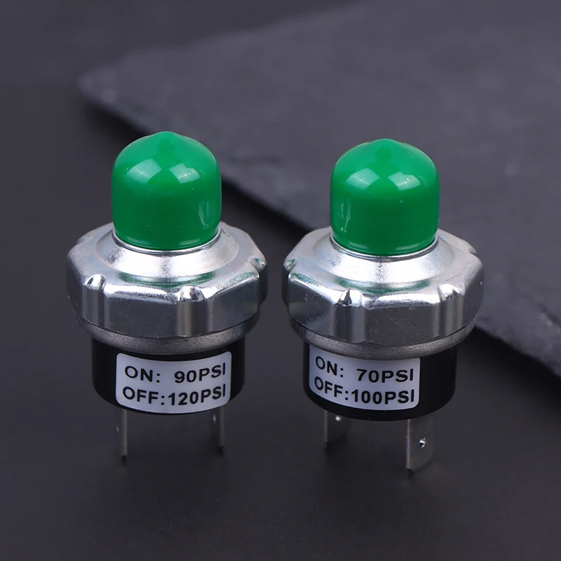 70-100/90-120PSI ضاغط الهواء مفتاح ضغط 1/4 "NPT 12 فولت/24 فولت لقطار القرن مضخة هواء مفتاح ضغط تحكم استبدال