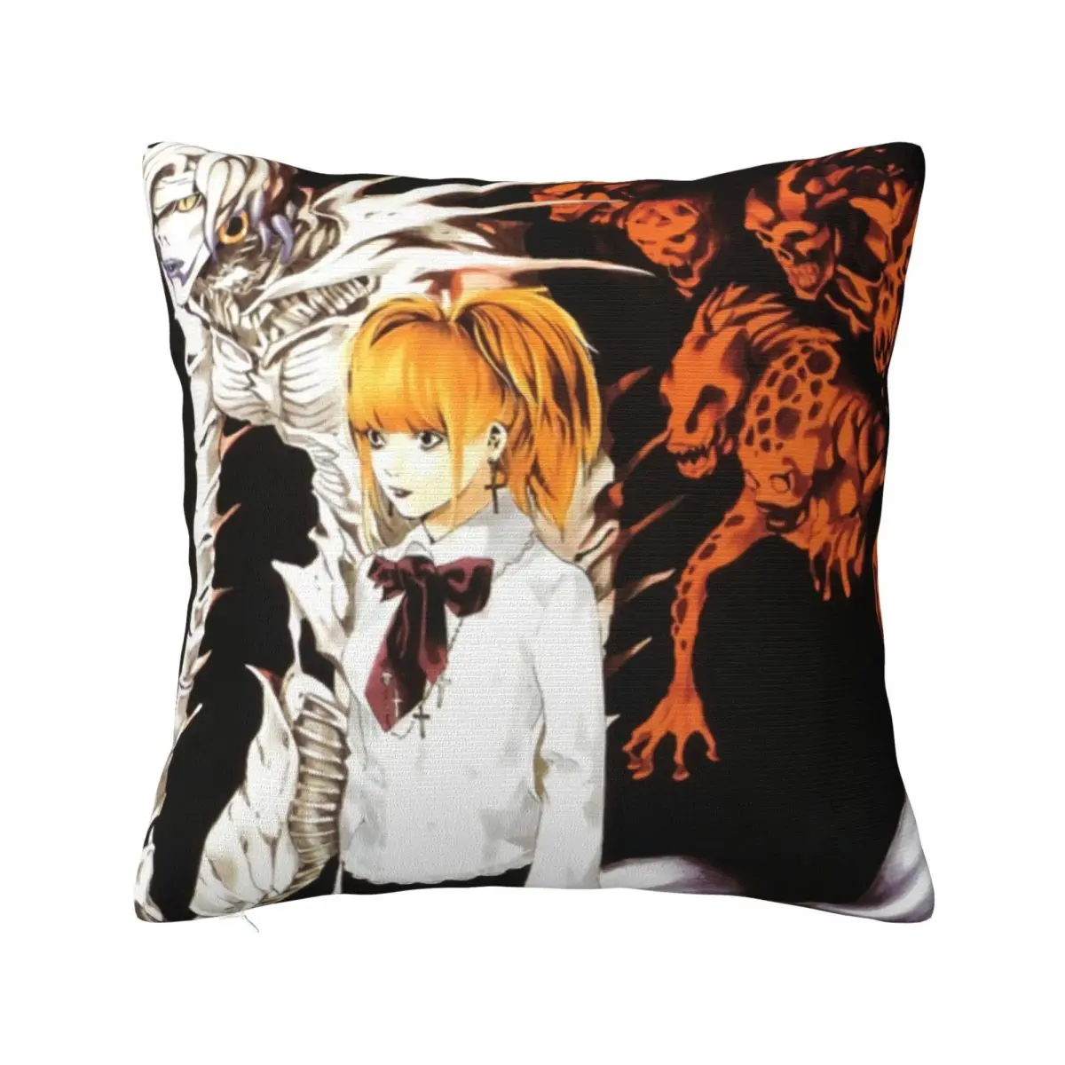 Girl And Dead Pillow Case Anime Death Note Japan Manga Cushion Covers Funny Decor Pillowcover for Living Room 18