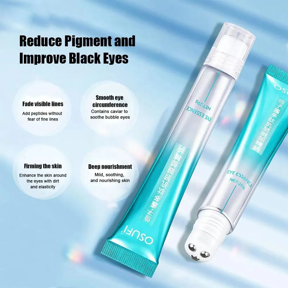 Mágico Anti-rugas Eye Cream Fades Fine Lines Anti Eye Remover sacos de olho Puffiness Anti-envelhecimento cuidados escuro Soro Eye Circles L7N0