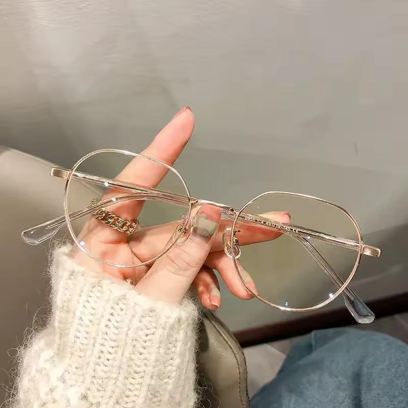 Luxury Myopia Glasses Classic Vintage Anti-blue Light Eyeglasses Women Men Minus Diopter Eyewear Prescription with 0 -0.5To -6.0 - Image 4