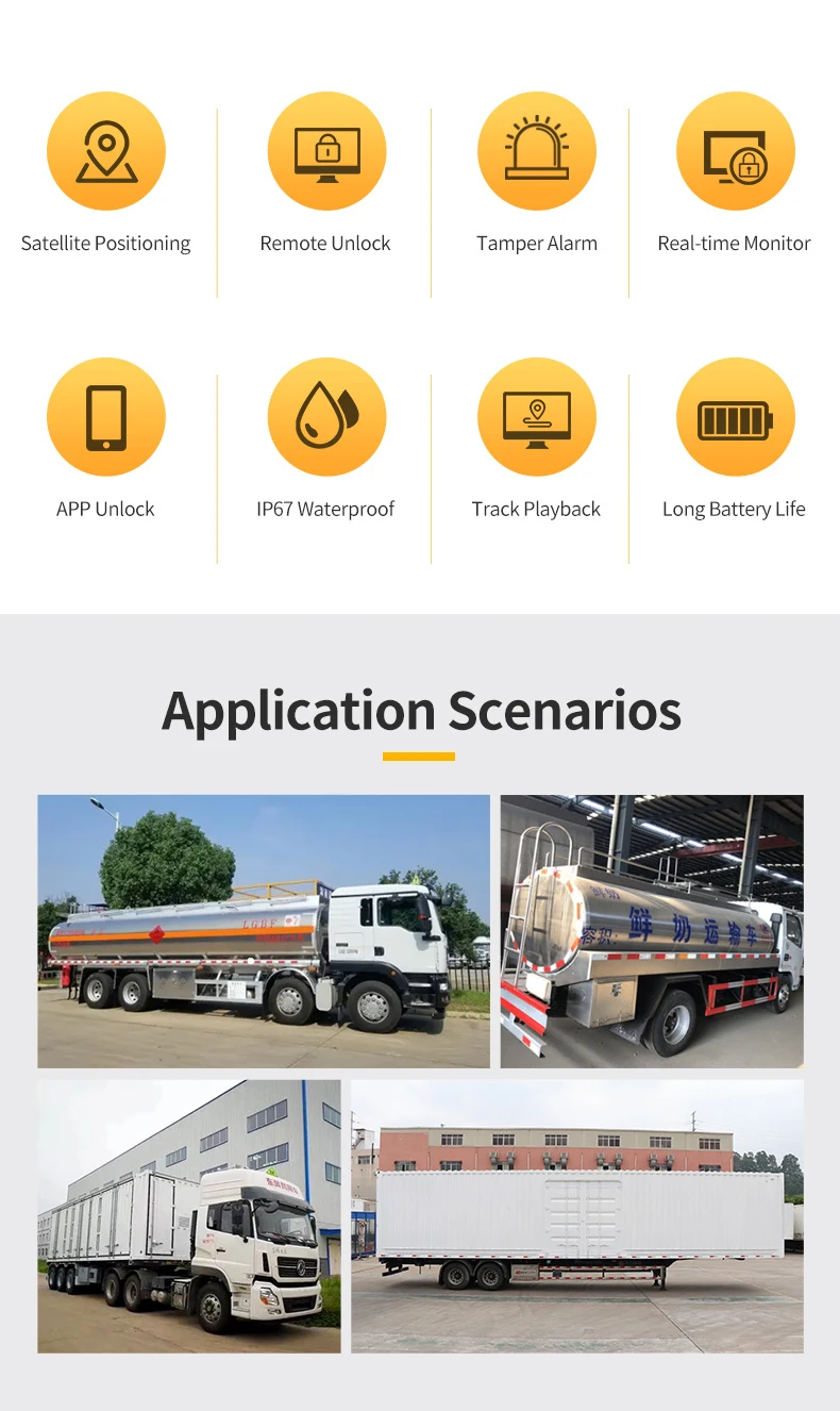 Fleet Manage GPS Beidou GPRS LTE SMS GSM Smart lucchetto E Lock
