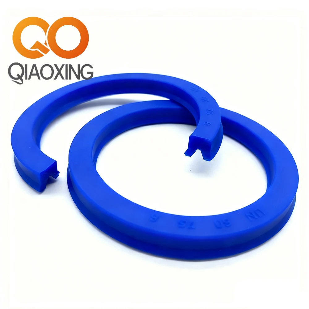 2PCS UN Piston Rod Seals  | ID 45~48mm |  -30°C~80°C High Pressure PU Wear-Resistant Hydraulic Oil Seal for Cylinders