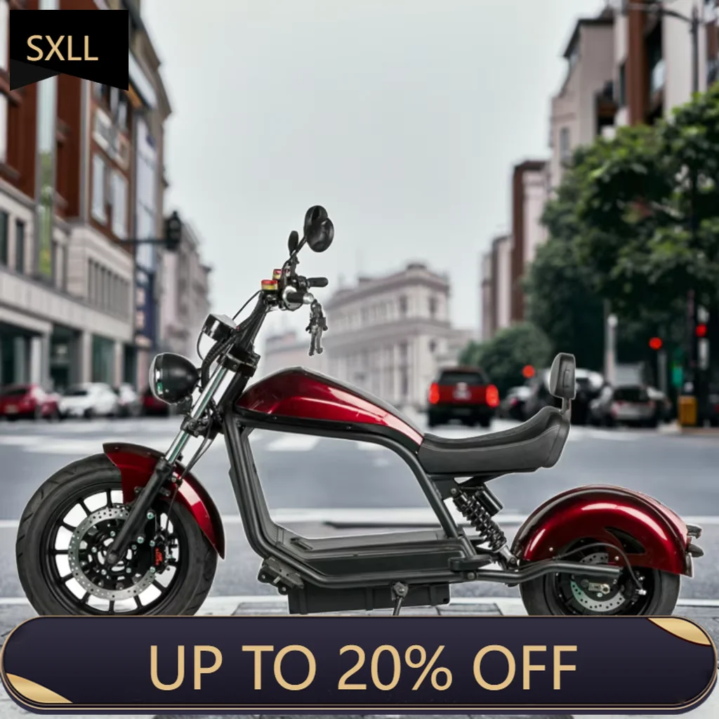 

SXLL Factory Direct Patented Design 2000W Electric Sportbikes Latest Model EEC/COC Approved Citycoco Motorcycles with 60v Voltag