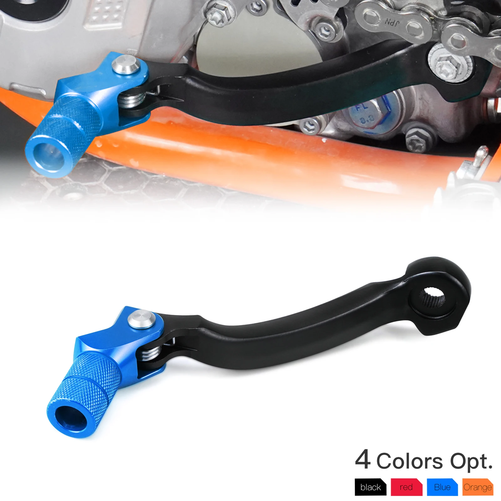 

For Husqvarna 2014-2023 TE300 TE FE TC FC TX FX FS 125 250 300 350 400 450 501 701 Enduro Supermoto 2016-2022 Forged Shift Lever