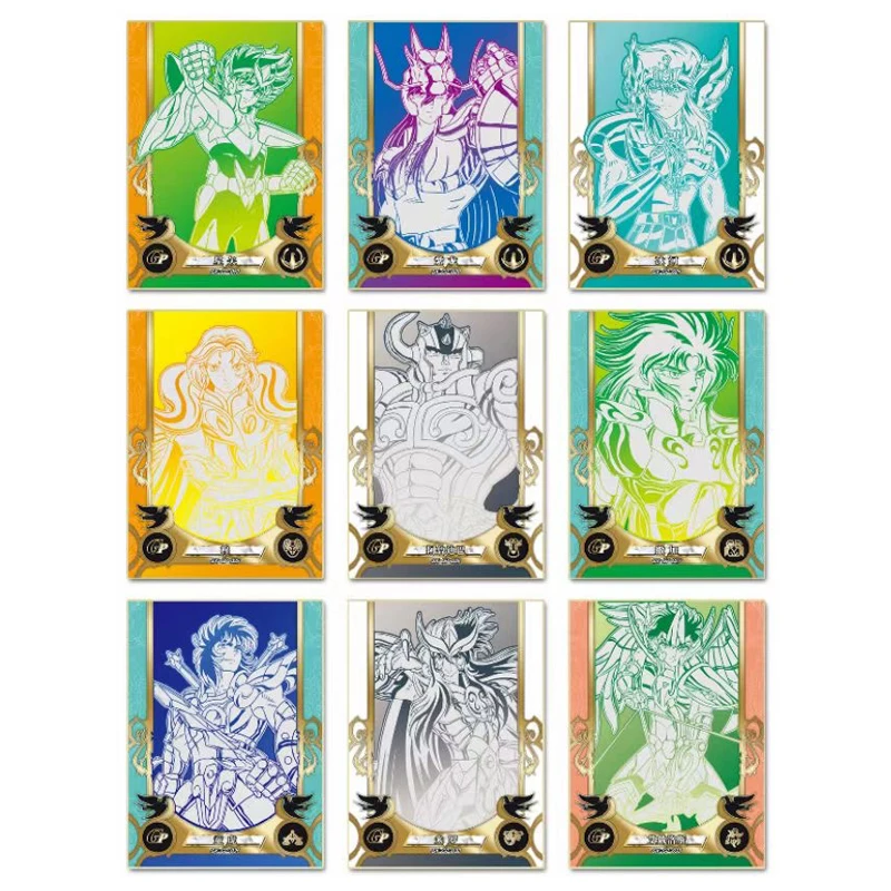 1/4BOX Saint Seiya Collection Cards TCG Anime Japanese Playing Cards Games Board Toys Carte For Kids Toys Christmas Gift