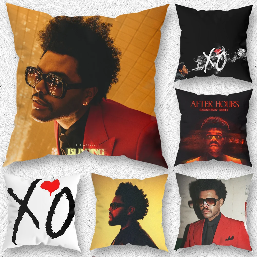 

T-The W-Weeknd X-O Singer Pillow Case For Home Bedroom Room Decoration Living Room Sofa Cushion Cover Suitable