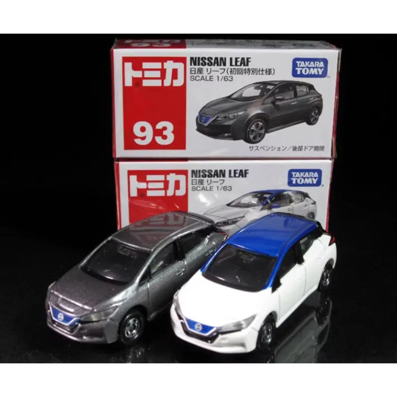 TOMY TOMICA 1:64 Scale NISSAN LEAF #93 Alloy Simulation Car Model Classics Adult Souvenir Gift Static Display