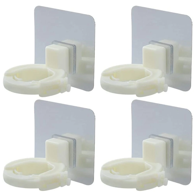 Shampoo Support Hook Self Adhesive Shower Gel Bottle Rack Hanger,6 Pieces