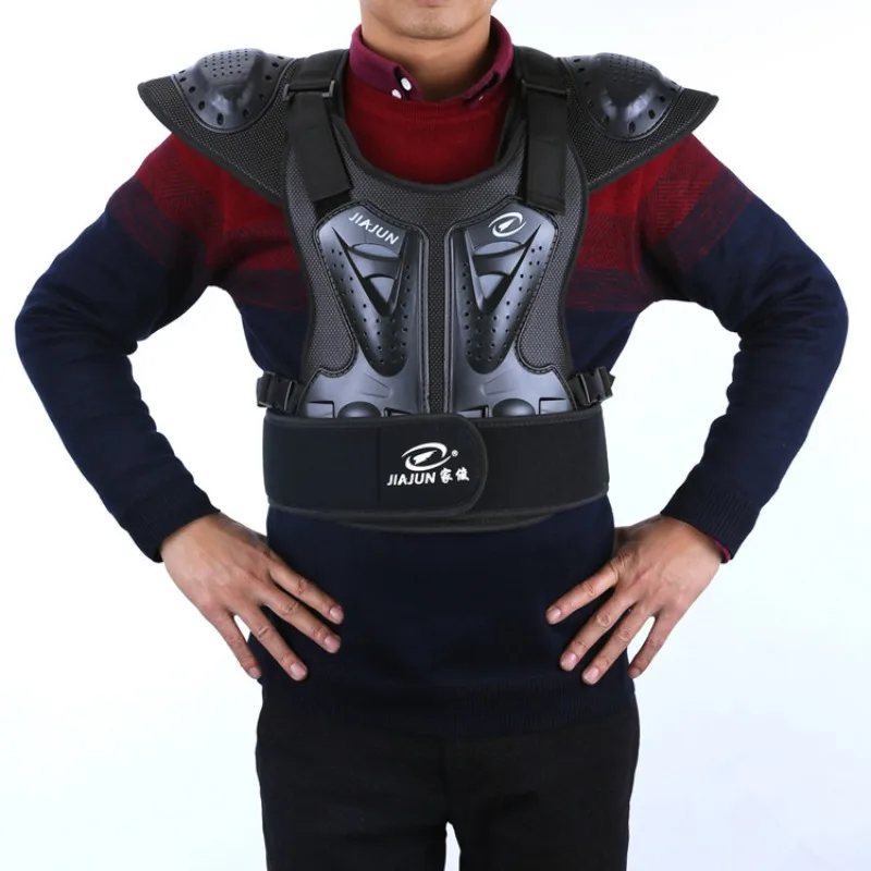 Men Motocross Jacket Body Armor Motorcycle Armor Wear-Resistant Anti-Drop Bicycle Racing Jacket Riding Motorbike Moto Protection view 3