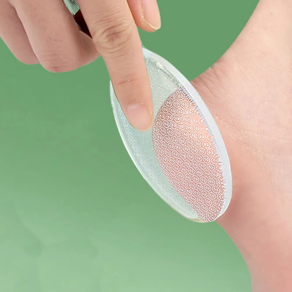

2Pcs Glass Foot File Callus Remover Two Sided Foot Scrubber Dead Skin Remover Heel Scraper for Smooth Feet Home Travel Use