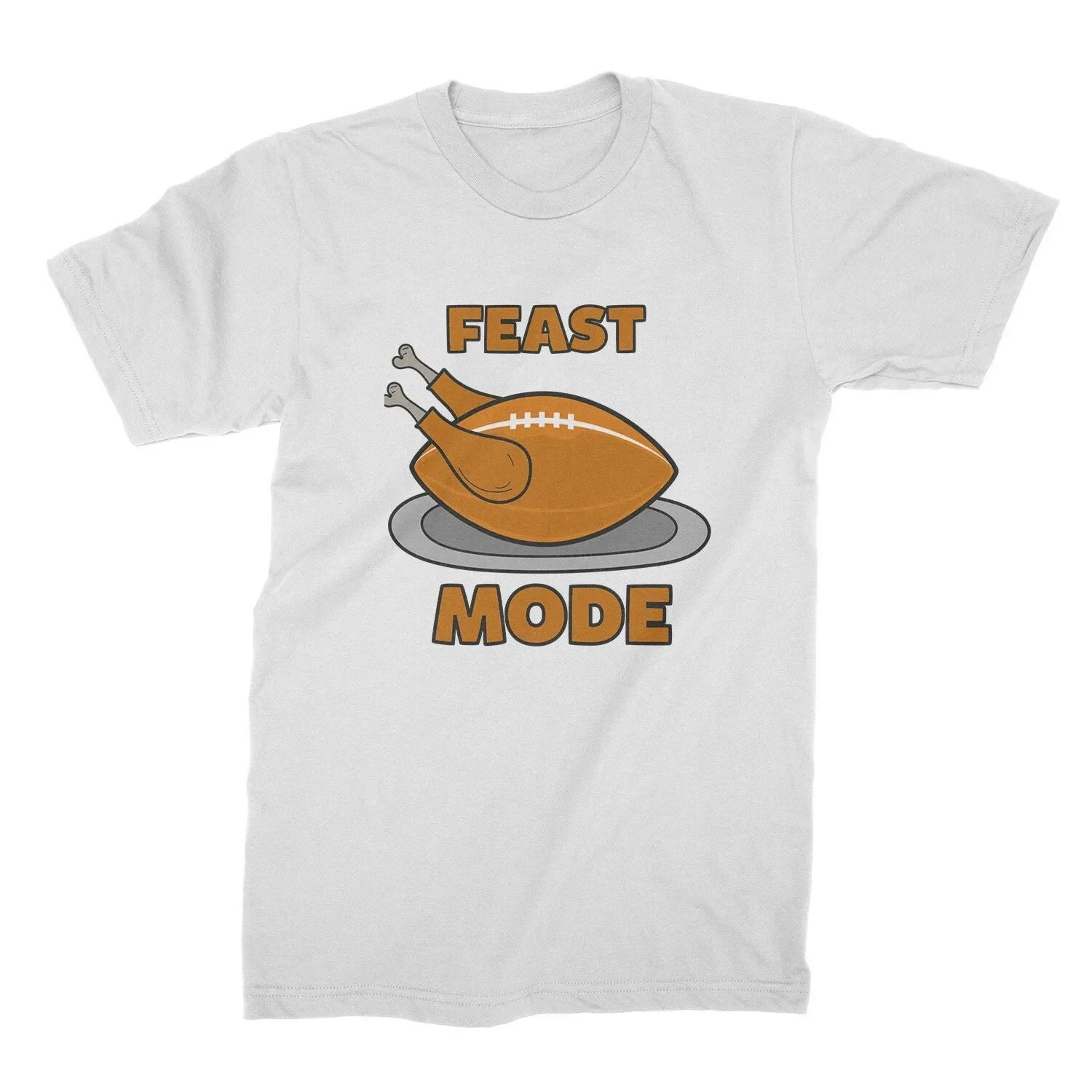 Feast Mode T Shirt Thanksgiving Funny Autumn Turkey Outfit Fall