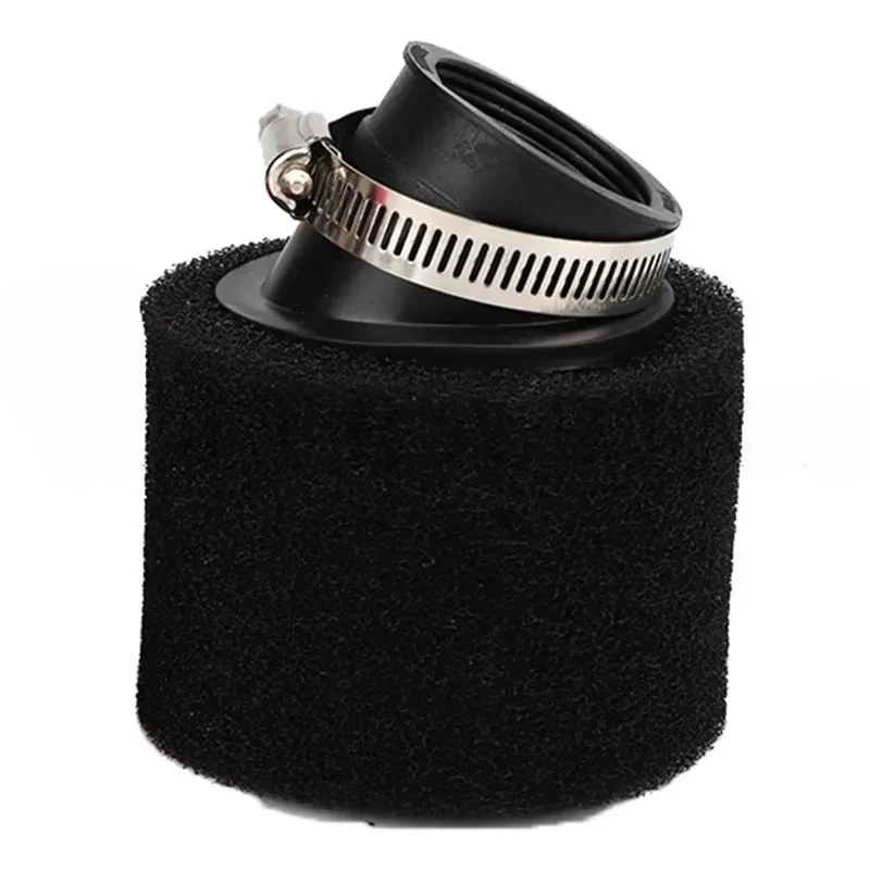 Schaumstoff-Luftfilter, 35 mm, 38 mm, 42 mm, 45 mm, 48 mm, 50 mm, 60 mm, Schwammreiniger, Moped, Roller, Dirt Pit Bike, Motorrad, Schwarz und Rot