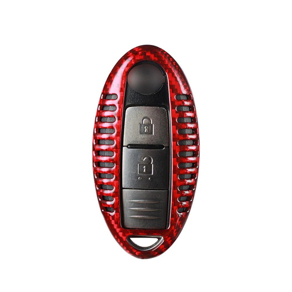 Car Remote Key Shell Cover Carbon Fiber Case Housing For Infiniti Q50 Q60 Q70 QX56 QX60 for  FX34 FX37 FX45 FX50 EX35 EX37 JX35