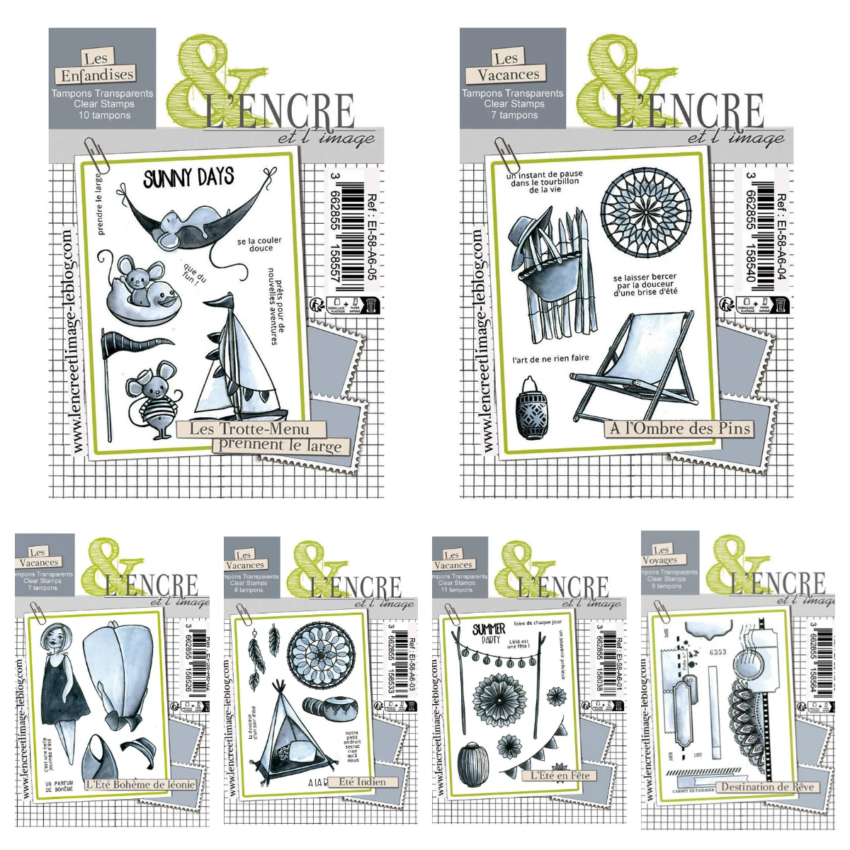 

2025 Hot Sale Summer Party Clear Stamps Reusable DIY Scrapbook Diary Greeting Card Decoration Handmade Embossing Template New