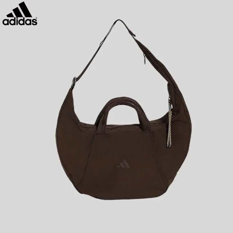Adidas Women's Sports Leisure Messenger Satchel Bag, Trendy Large Capacity Daily Storage Crossbody Shoulder Bag KH3064