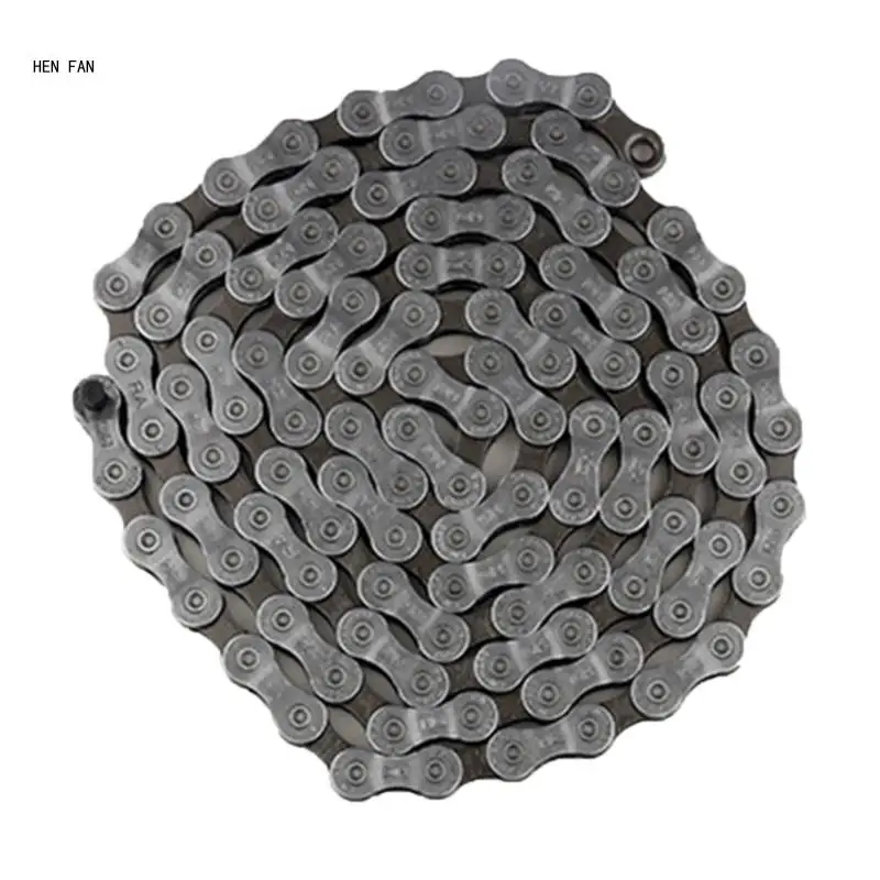 

9 Speed Bicycles Chain 112 Link Bike Derailleur Chain High Strength Steel Chain M89D