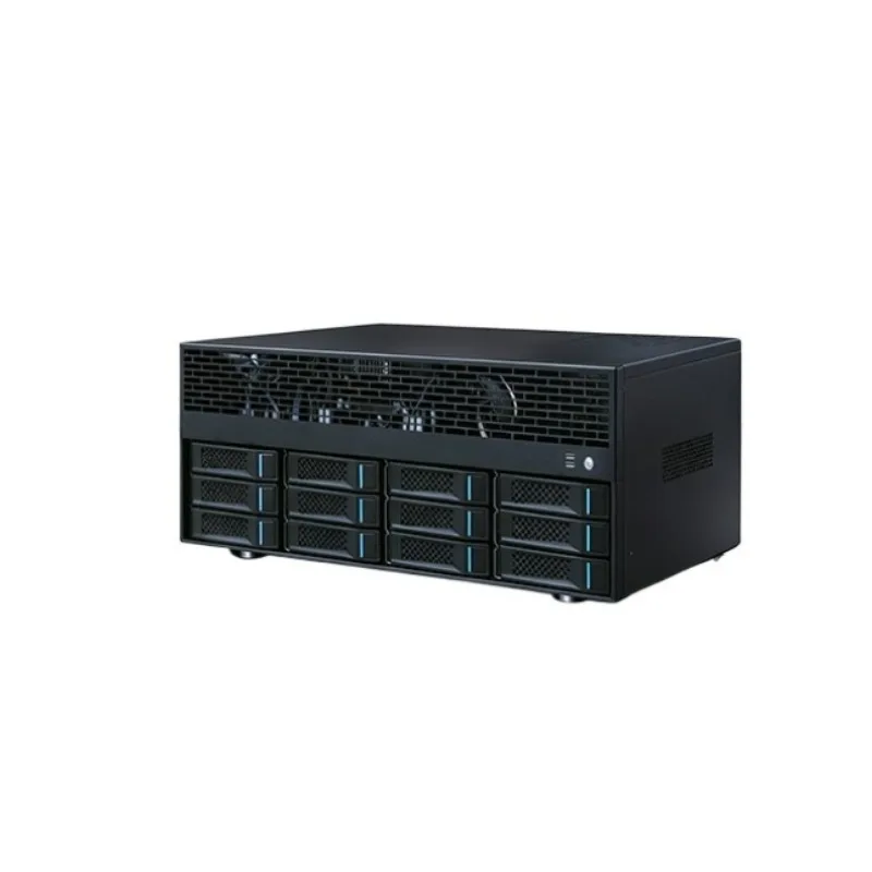 12-Bit Gigabit NAS network disk private cloud storage audio and video server hard solution