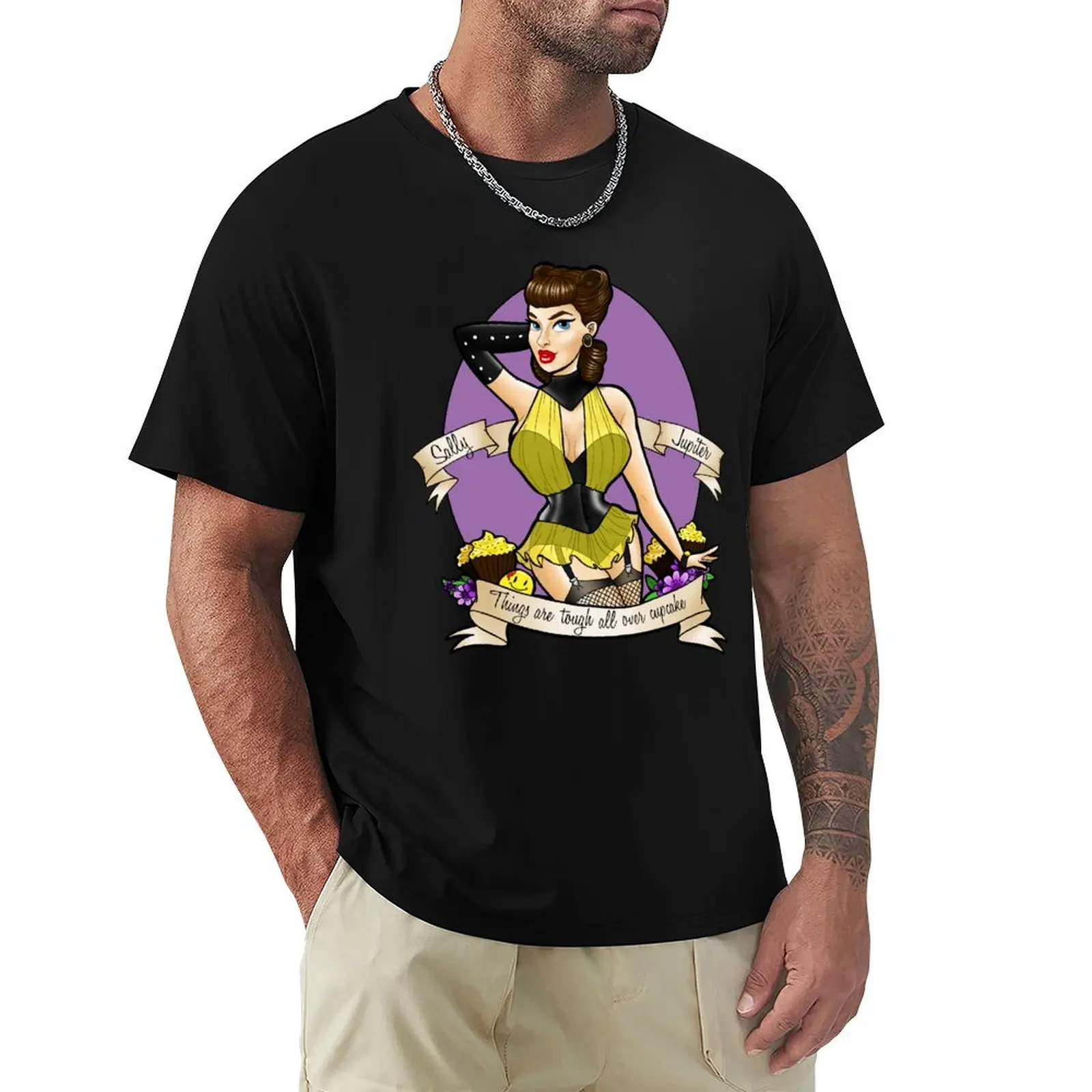 Things are tough all over cupcake T-Shirt Outdoor Work Short Sleeve Top