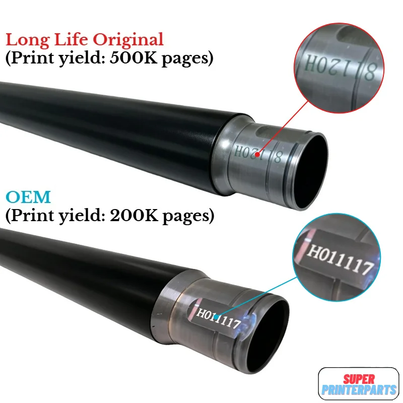 Long Life Upper Fuser Roller for Ricoh Aficio 2051 2060 2075 MP5500 6000 6001 6002 6500 7000 6503 7503 7001 7500 7502 8000 8001