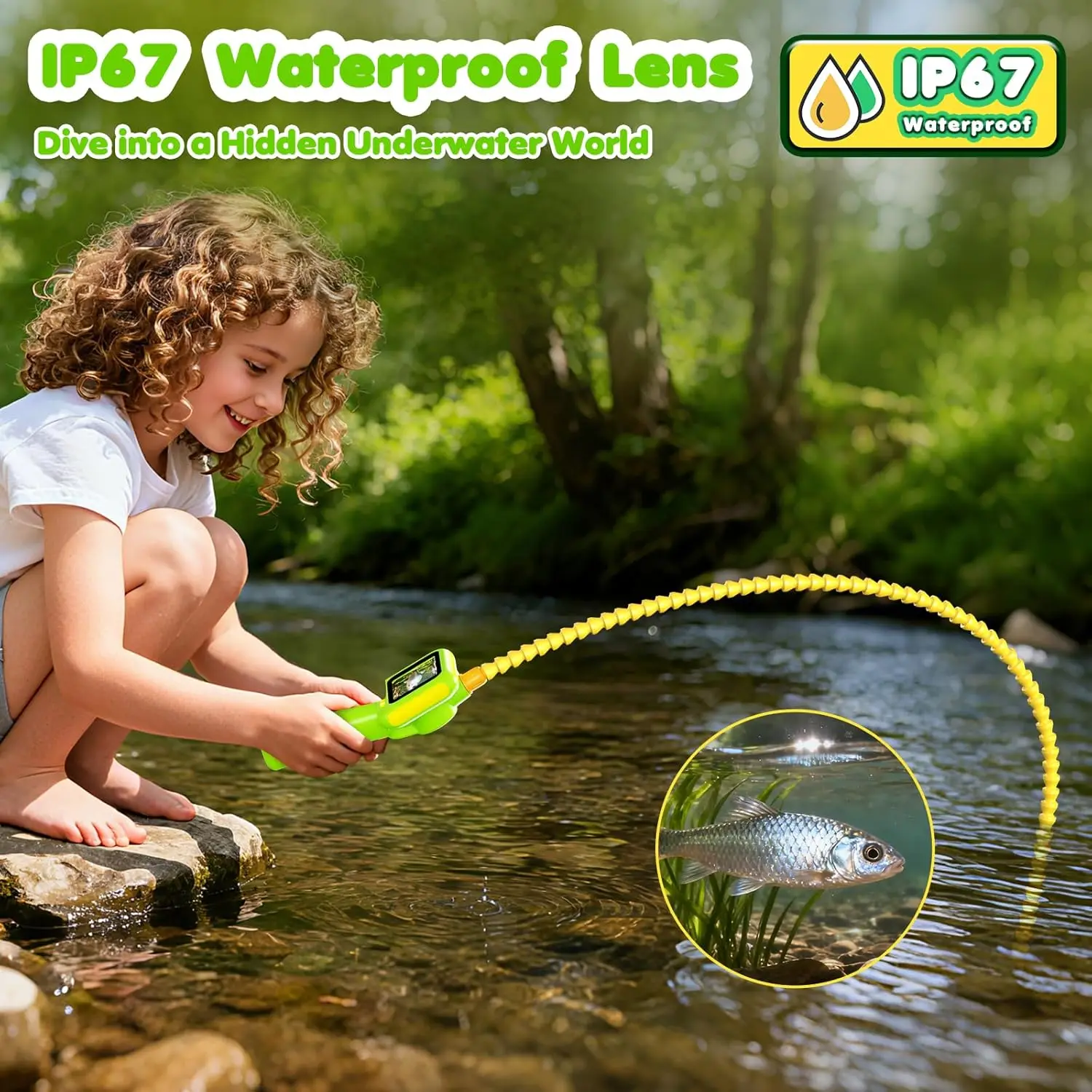 กล้องเอนโดสโคปสำหรับเด็ก, กล้อ - Outdoor Camping Toys บทวิจารณ์และราคา