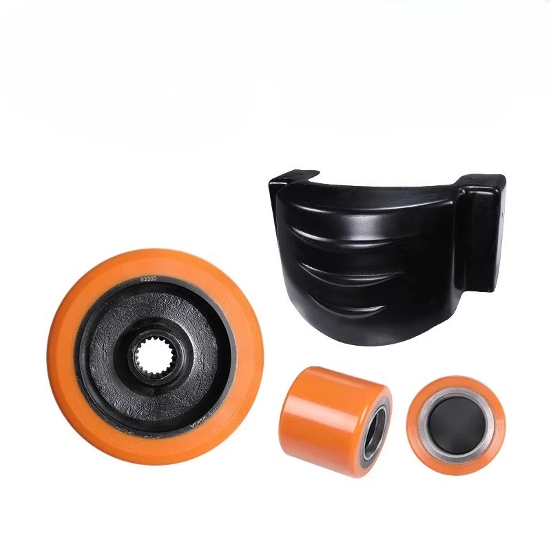 PU Two-wheel Drive Wheel Forklift Accessories Electric Forklift Drive Wheel Cover Accessories