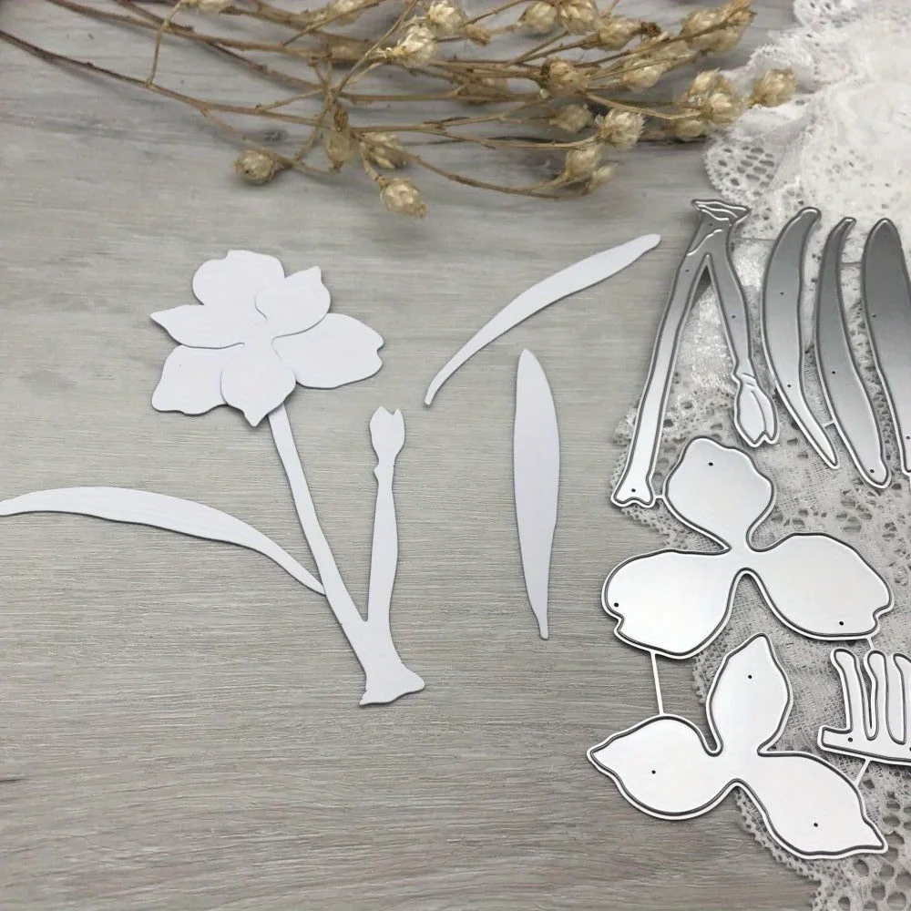 

1 шт., металлические штампы для резки, форма для цветочного украшения, скрапбукинг, лезвие для рукоделия, трафареты, штампы
