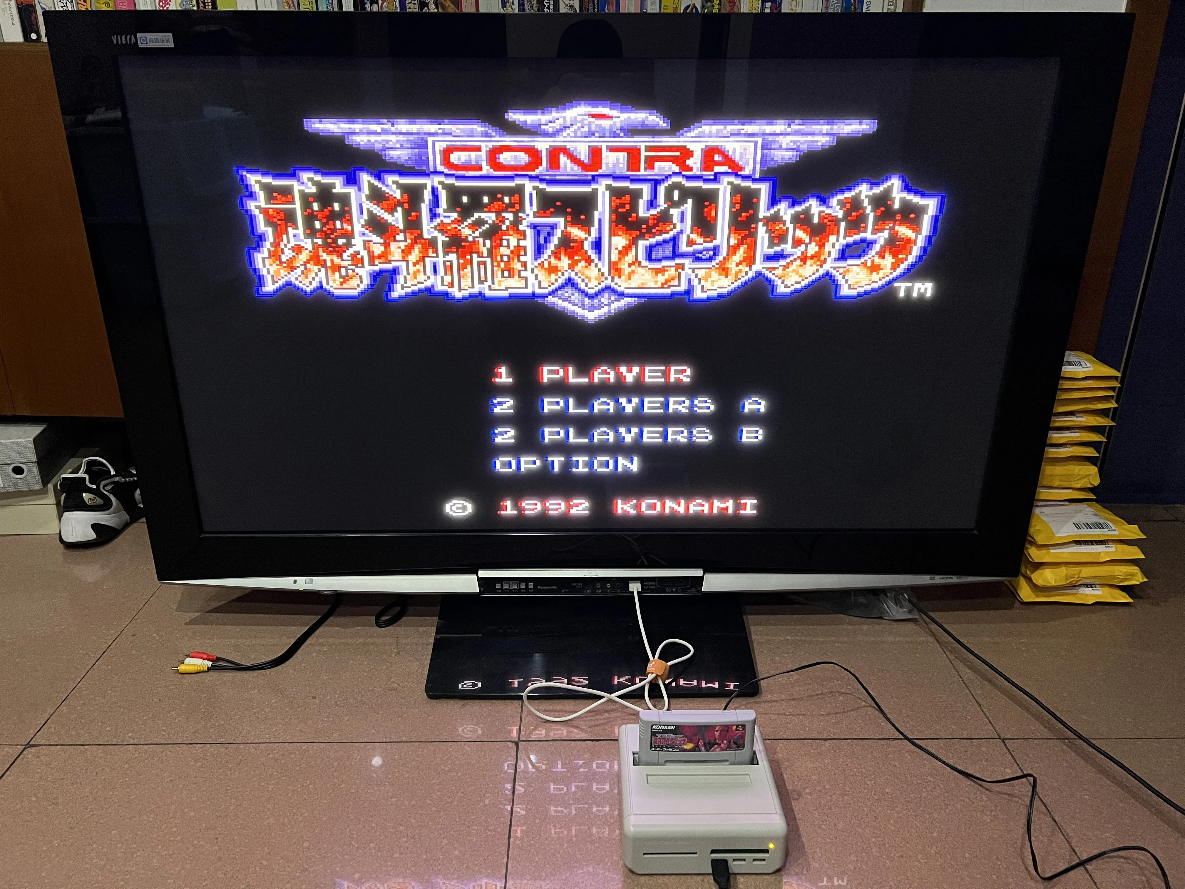 Jeux 16Bit, Contra Spirits, Version Japonaise NTSC