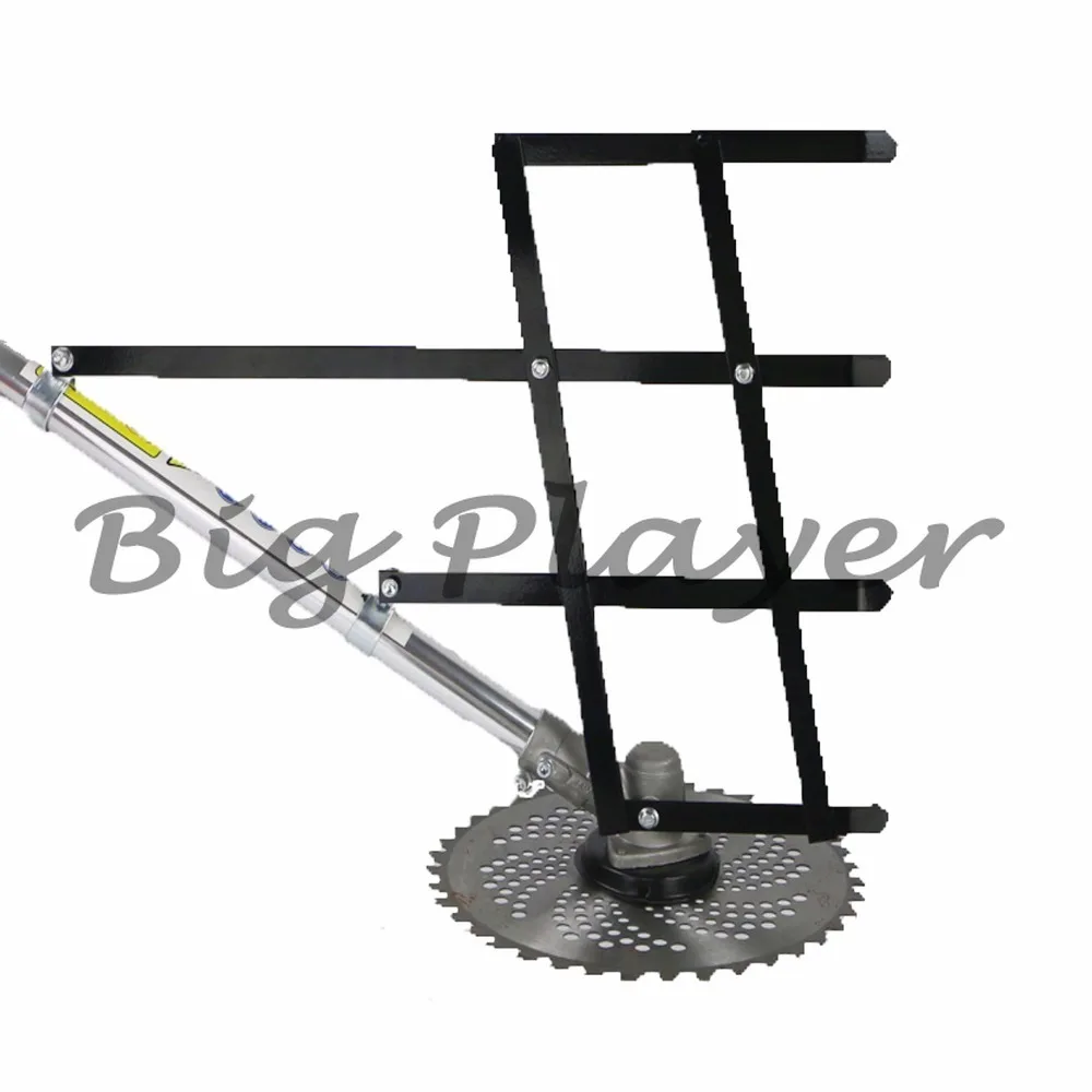 Heavy Duty Trimmer Grass Deflector - Metal Brush Cutter Guard Attachment for Garden and Lawn