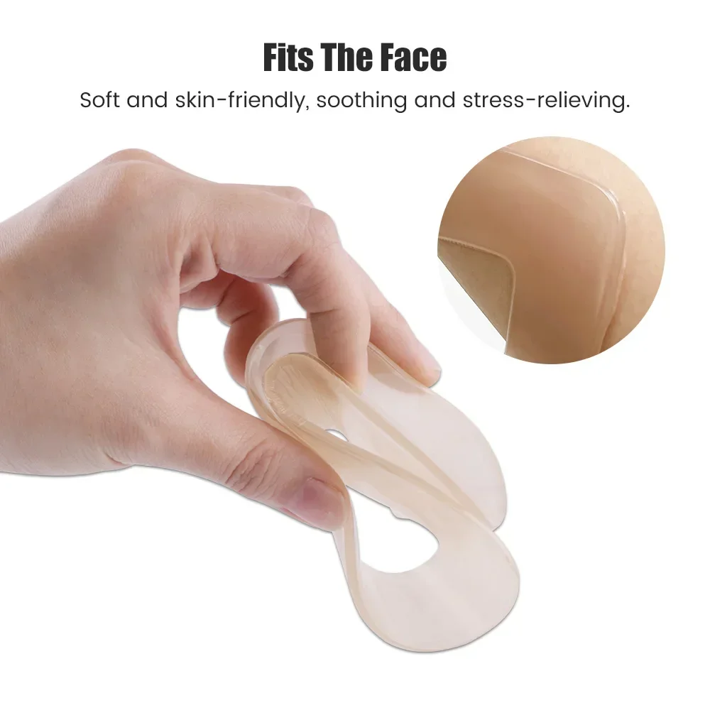 Universal Nasal Pads Liners for CPAP Mask Breathing Machine Nose Pad Anti Reduce Red Mark Nasal Cushion for Nasal Facial Covers