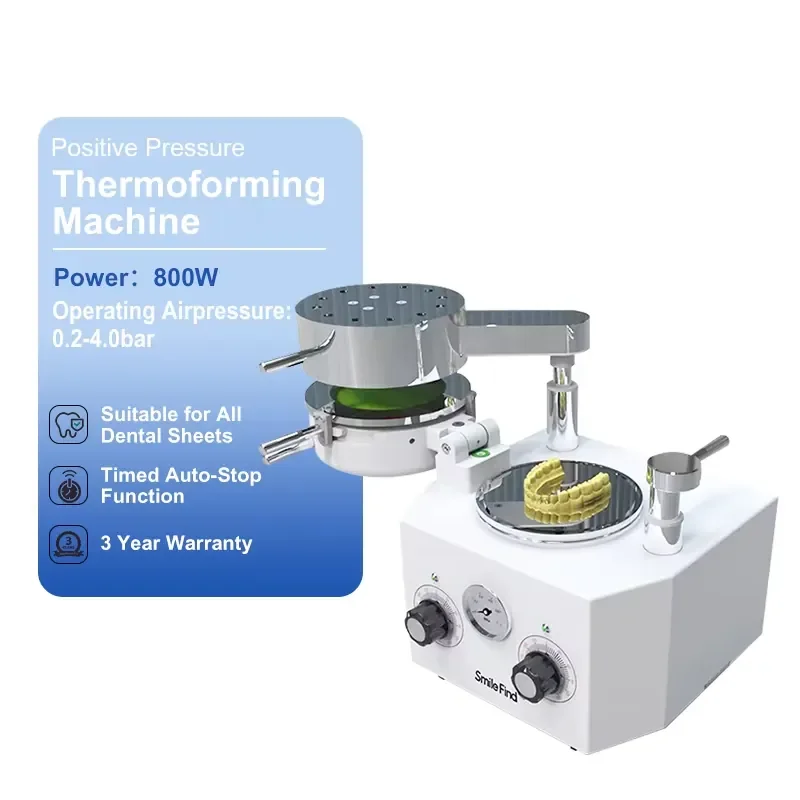 2026 Hot Sale Smile Find Professional Lab Equipment Plastic Sheet Positive Pressure Automatic Lab Vacuum Forming