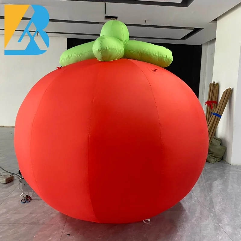 Bespoke Giant Inflatable Tomato Replicas for 1st Birthday Decoration at Function Hall Toys