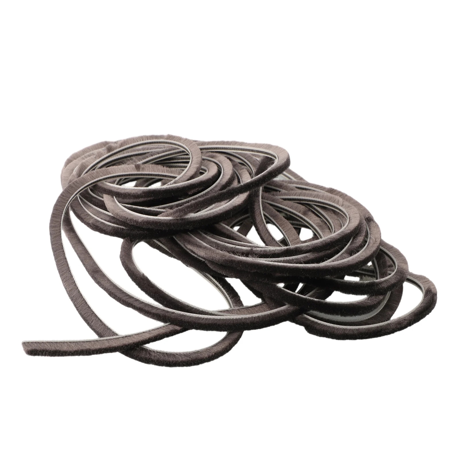 Excluidor de tiro abatible para puerta corredera, tira de sellado de 5 mm x 8 mm, resistente al viento y a los insectos, adecuado para gabinetes