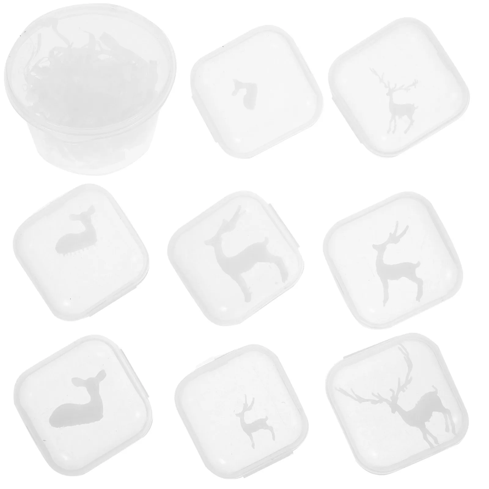 

1Set Vivid Realistic Mini Deer Resin Fillers Epoxy Resin Mold Casting Supplies DIY Handmade Jewelry Art Craft Micro Landscape