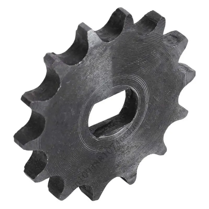 14 Tooth 428 Steel Drive Gear with 12 x 17 mm D-Shaped Bore for Repair 