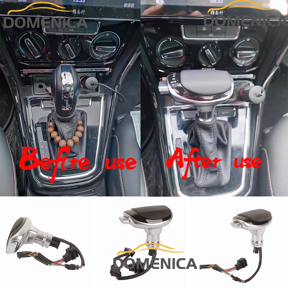 LED Yacht Gear Shift Knob Lever Stick Handle Universal for Volkswagen VW Passat Golf Etc All AT Series Car Interior Accessories