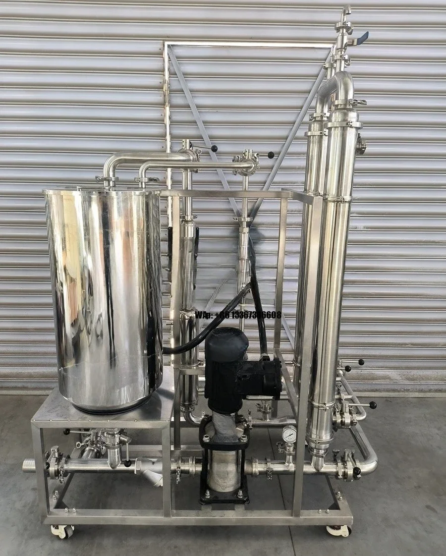 Juice Clarification with Crossflow Microfiltration MF and Ultrafiltration UF Tubular Ceramic Membrane Filter