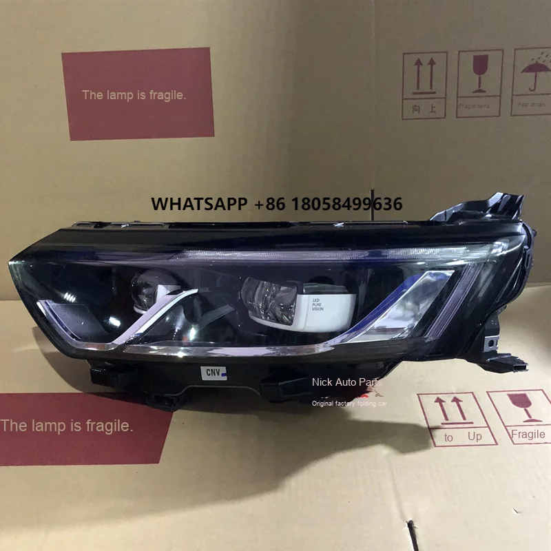 

For Dongfeng Renault Koleos New Headlight Assembly Low-End to High-End LED Headlamp with 12V/24V White Light Function