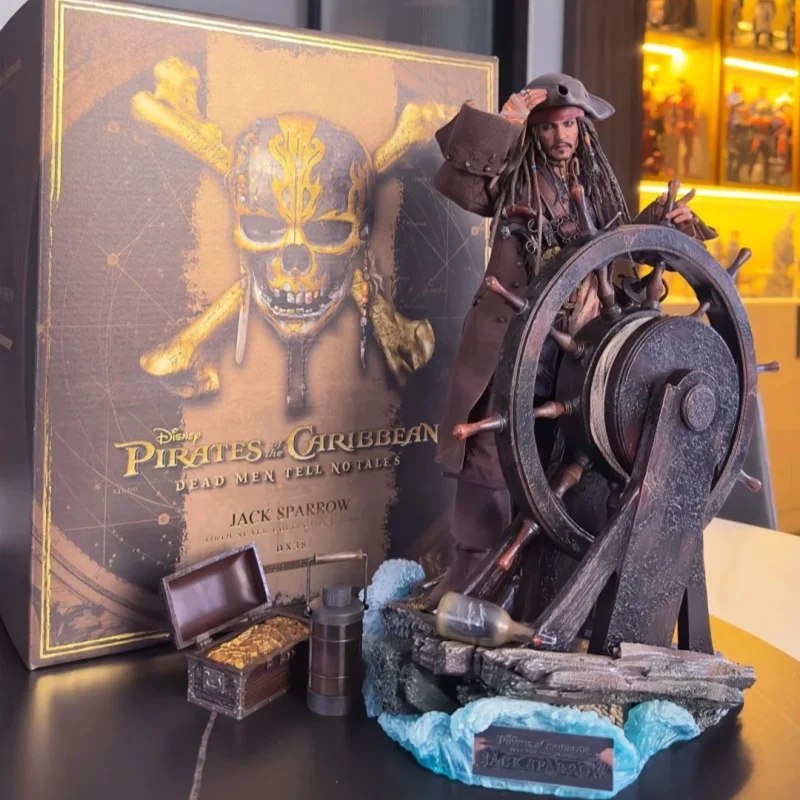Auf Lager Hot Toys HT Jack Sparrow Fluch der Karibik 1/6 Animation Action Figure Dx37 Dx38 Spielzeug Geschenk Modell Sammlung Hobby