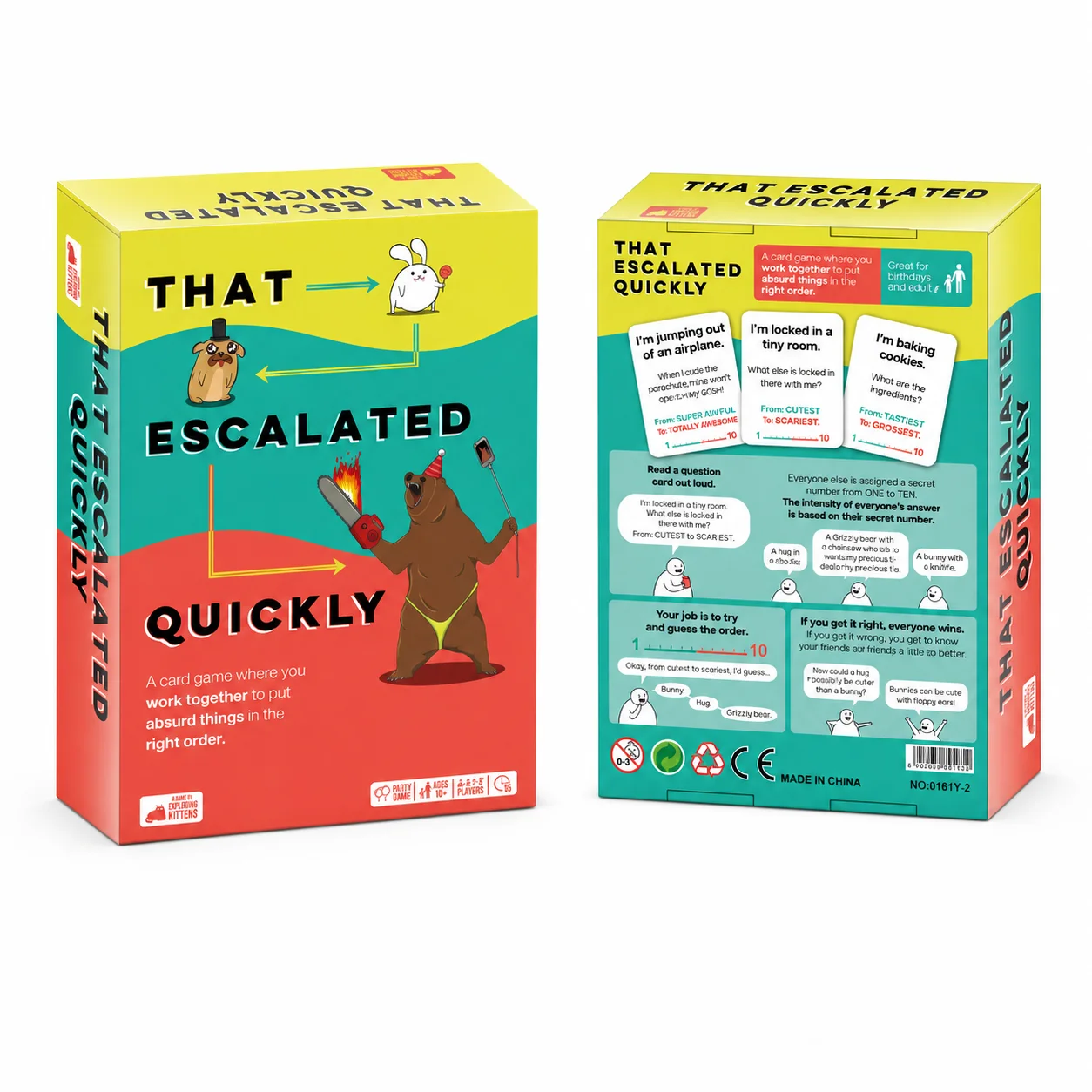Board Game English For Kids - Hızla Gelişen Kart Oyunu, Komik Parti