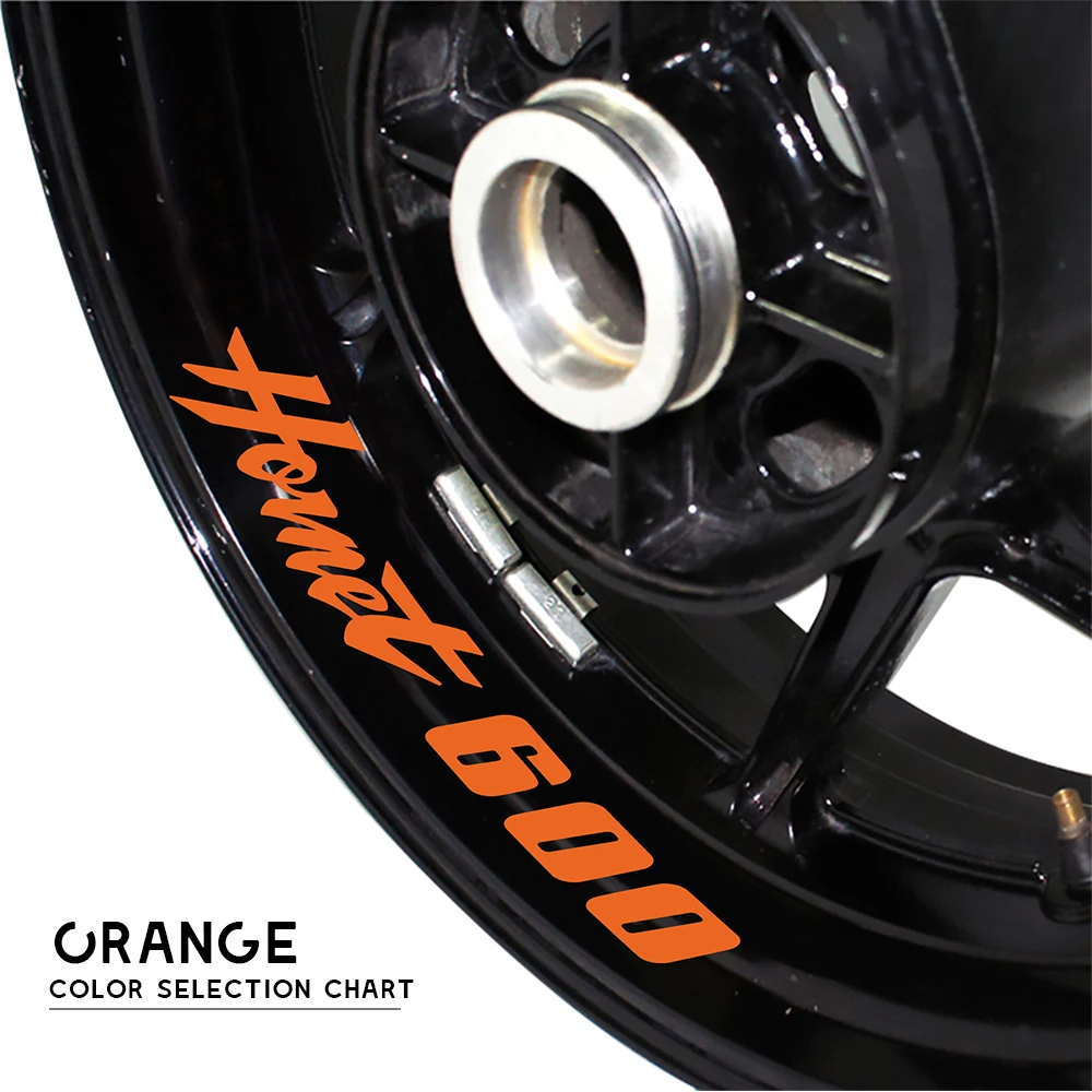 

Pegatina reflectante con logotipo de rueda de Moto rcycle, a calcomanías decorativas para HONDA HORNET600 hornet 600