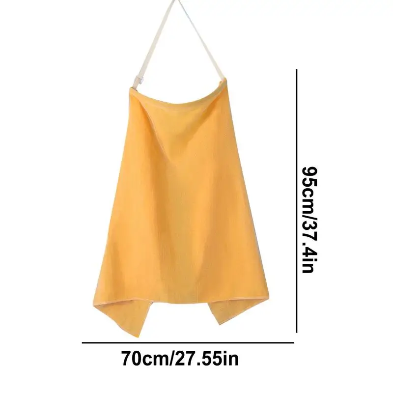 Poncho de lactancia transpirable para mujer, cubierta suave de 360 grados, delantal de lactancia