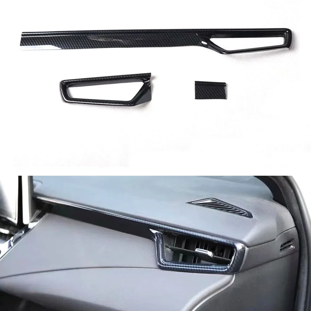 

For Toyota Corolla 2019-2021 Left Hand Drive Car Dashboard Air Vent Trim Styling Molding ABS Accessories