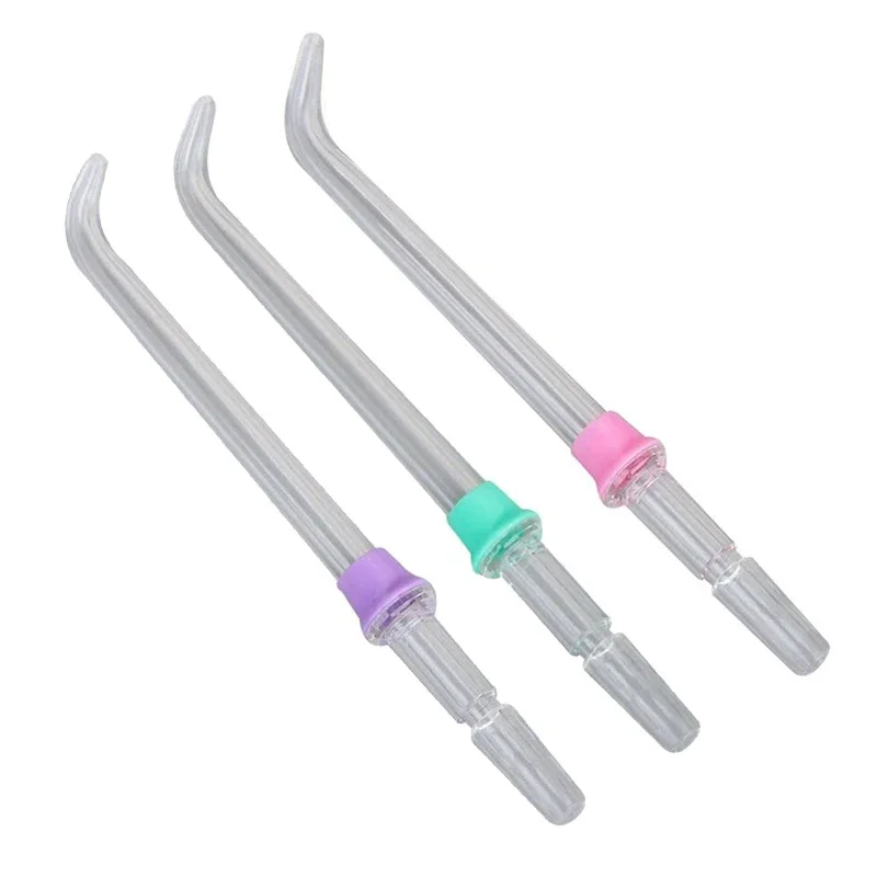 3 Replacement Classic Jet Tips for Water Massage - Fits Standard Nozzle - Firm Teeth Gum Care