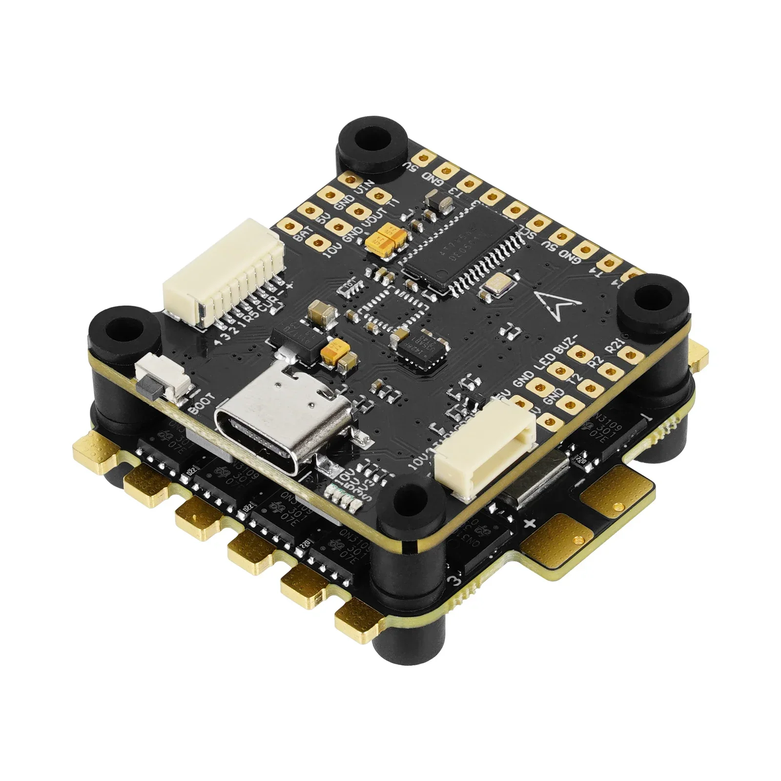 Flashobby F405 50A Stack MPU6000 F405 kontroler lotu BLHELI_S 50A 4 in1 ESC 3-6S 30x30mm dla dronów Freestyle FPV