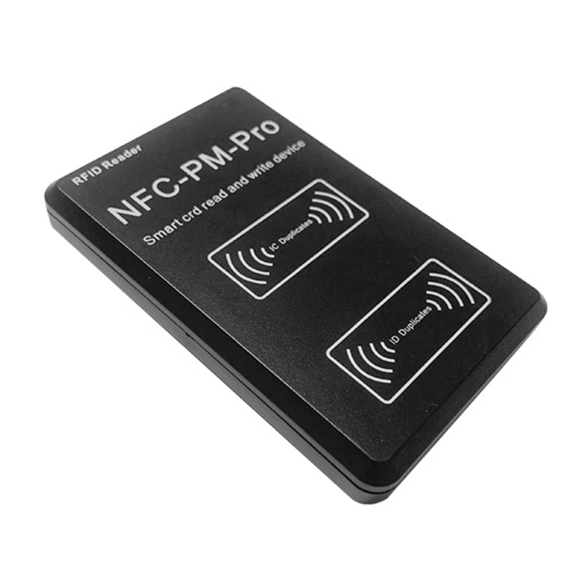 RFID Smart Chip Reader PM PRO Decoder+5XUID Card+5XCUID Keychain NFC Key Copier 13.56Mhz 125Khz Badge Write Token Clone