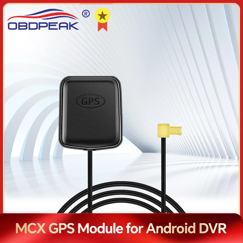 MCX GPS Antenna Module Car GPS Tracker Mini GPS Locator for OBDPEAK DashCam Android DVR T30/K50/D90