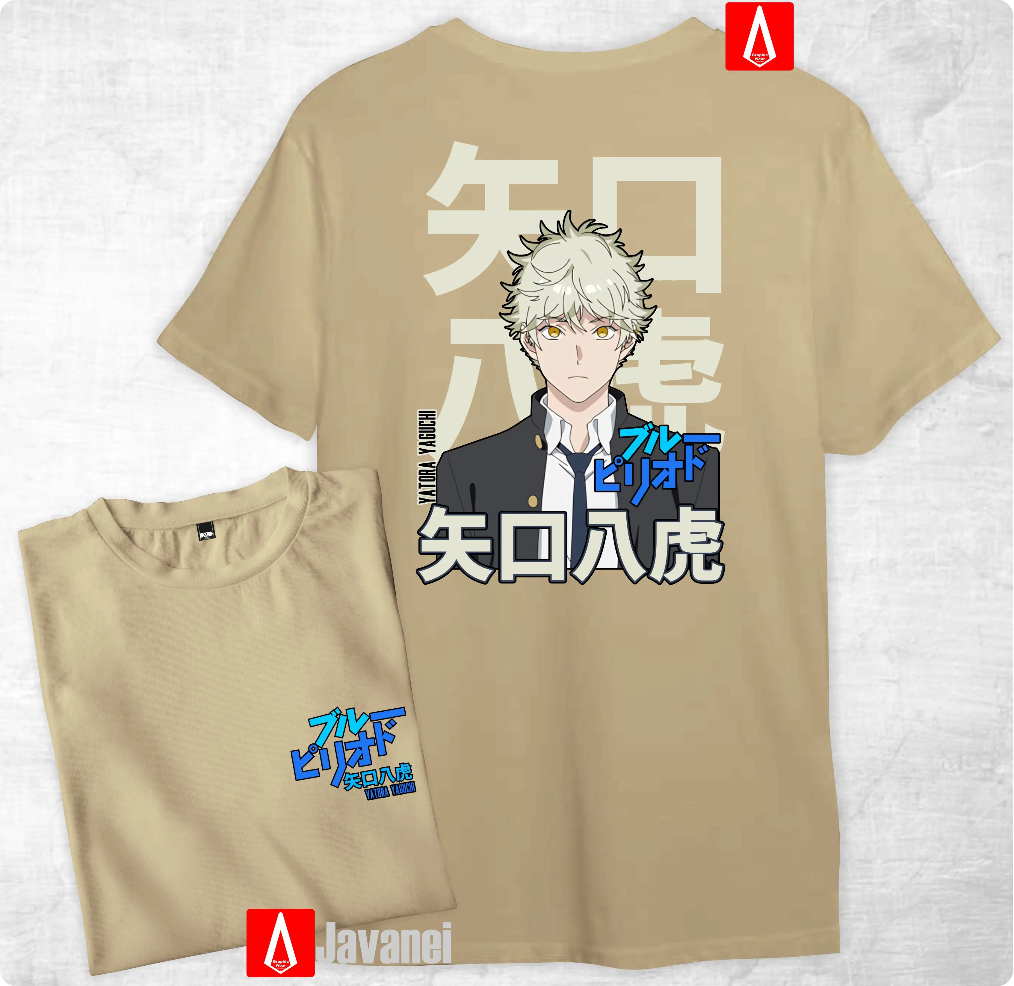 Anime Yatora Yaguchi Blue Period manga wibu japan distro cotton combed 30s javanei