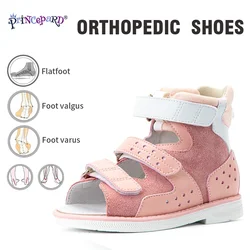 Princepard Orthopedic Sandals for Kids Summer Open-Toe Corrective Arch Support Shoes for Boys Girls Ideal for Baby's First Walk