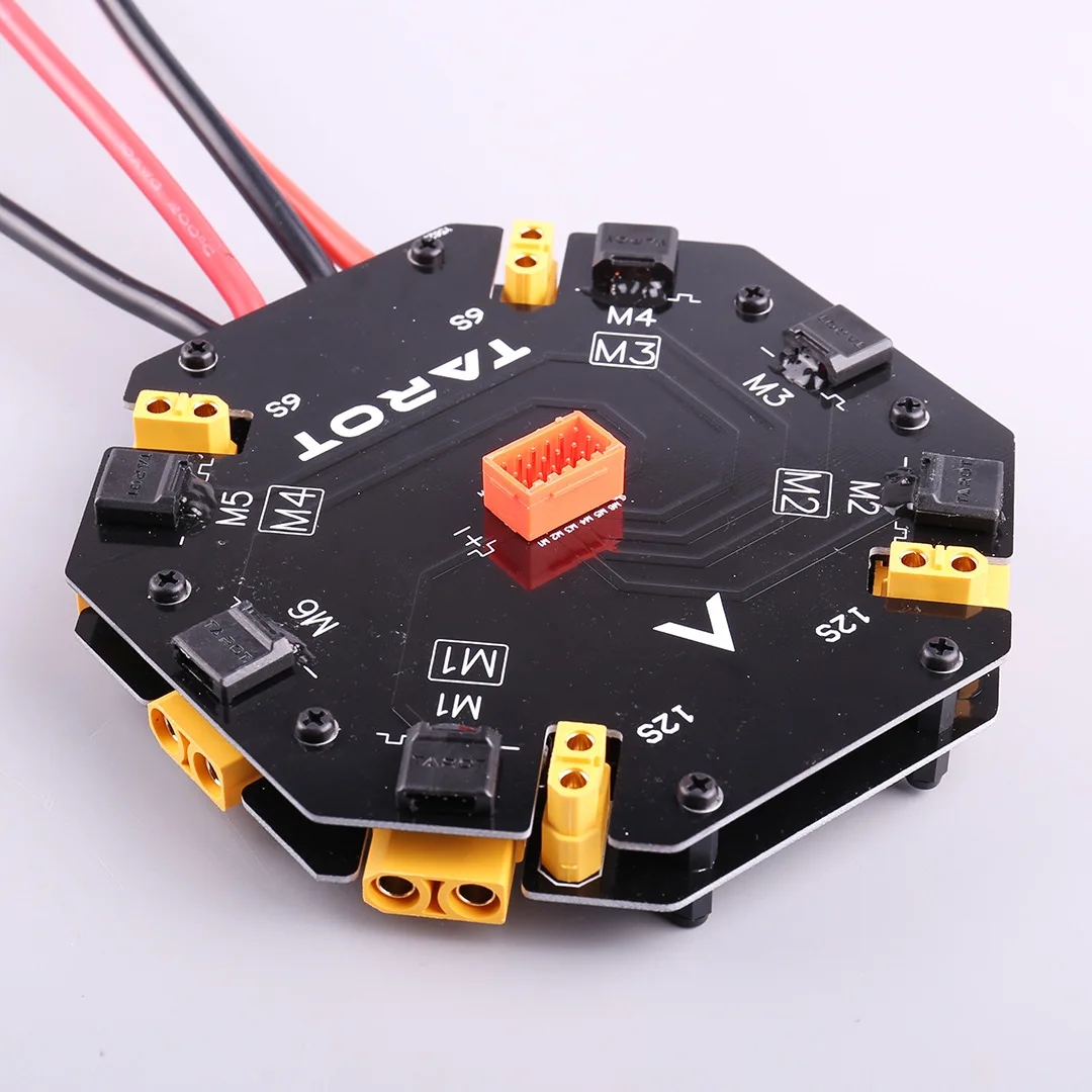 لوحة توزيع Tartor TL2996 12S 480A وحدة إدارة توزيع الطاقة عالية التيار لطائرات كوادكوبتر هيكسابتر بدون طيار